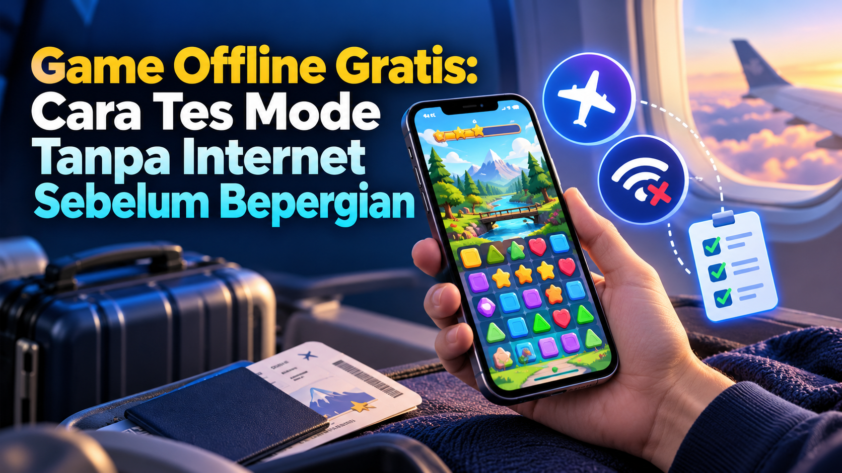 game - Game Offline Gratis: Cara Tes Mode Tanpa Internet Sebelum Bepergian