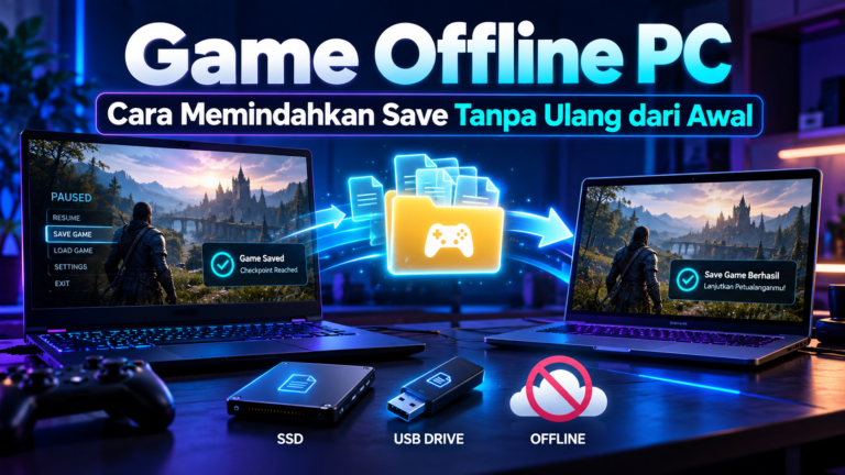 game - Game Offline PC: Cara Memindahkan Save Tanpa Ulang dari Awal