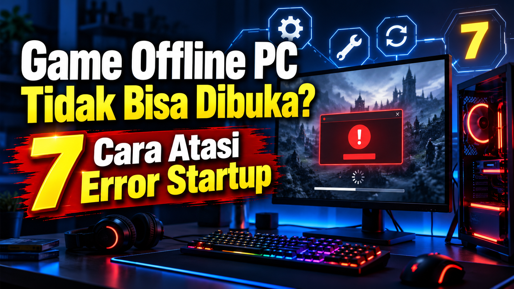 game - Game Offline PC Tidak Bisa Dibuka? 7 Cara Atasi Error Startup