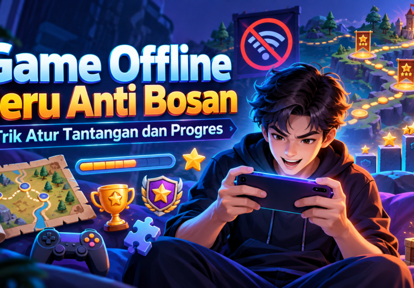game - Game Offline Seru Anti Bosan: Trik Atur Tantangan dan Progres