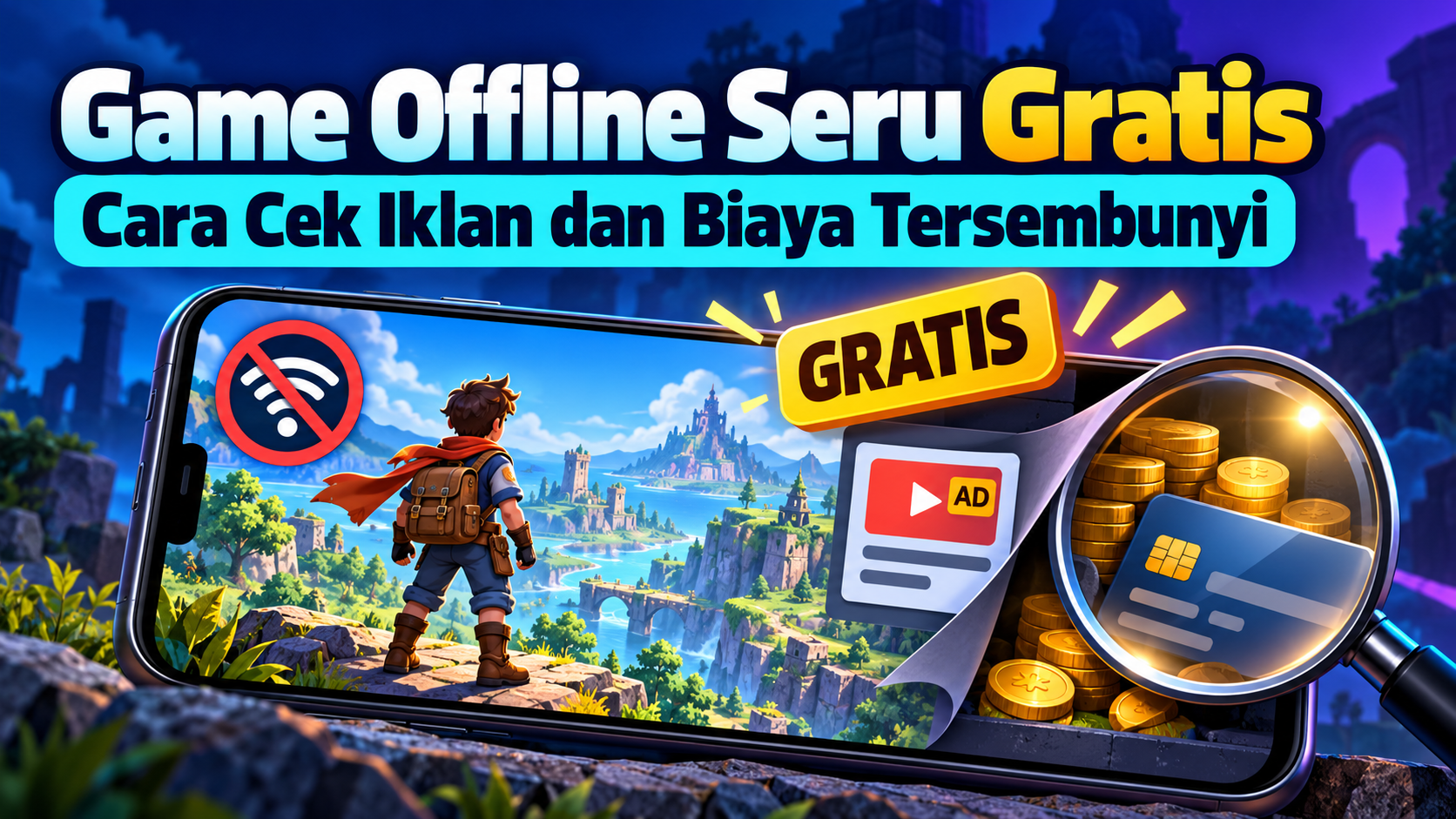 game - Game Offline Seru Gratis: Cara Cek Iklan dan Biaya Tersembunyi