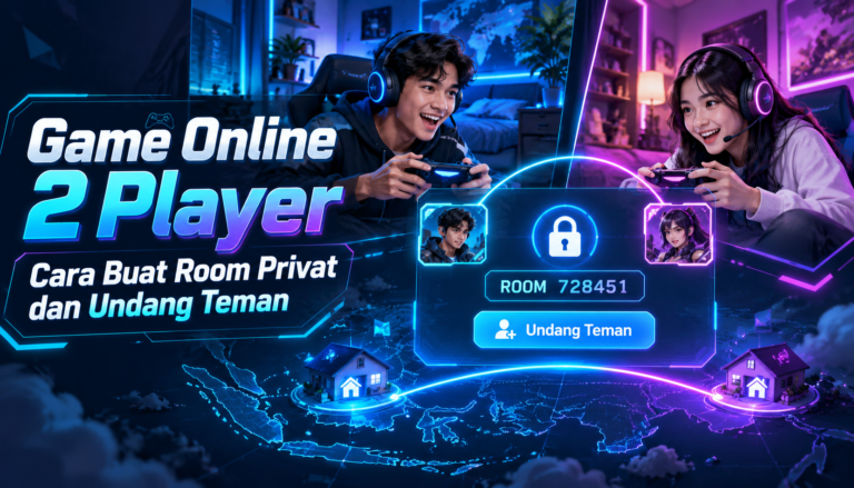 game - Game Online 2 Player: Cara Buat Room Privat dan Undang Teman