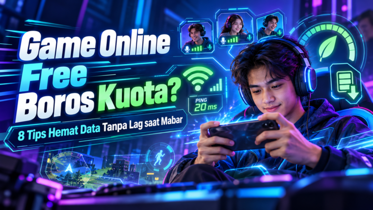 game - Game Online Free Boros Kuota? 8 Tips Hemat Data Tanpa Lag saat Mabar
