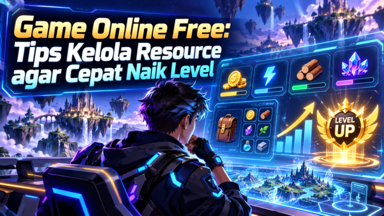 game - Game Online Free: Tips Kelola Resource agar Cepat Naik Level
