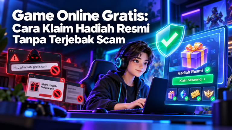 game - Game Online Gratis: Cara Klaim Hadiah Resmi Tanpa Terjebak Scam