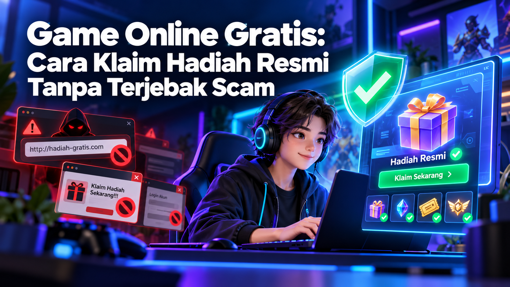 game - Game Online Gratis: Cara Klaim Hadiah Resmi Tanpa Terjebak Scam