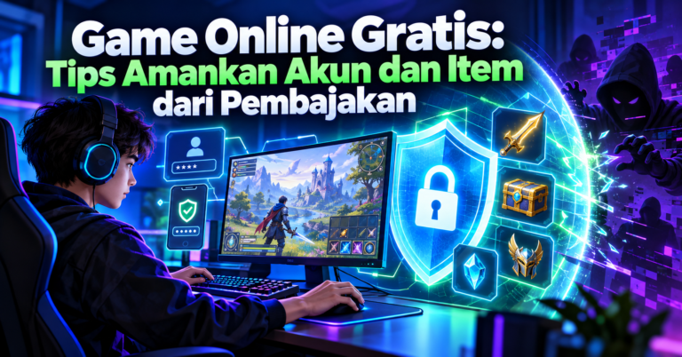 game - Game Online Gratis: Tips Amankan Akun dan Item dari Pembajakan