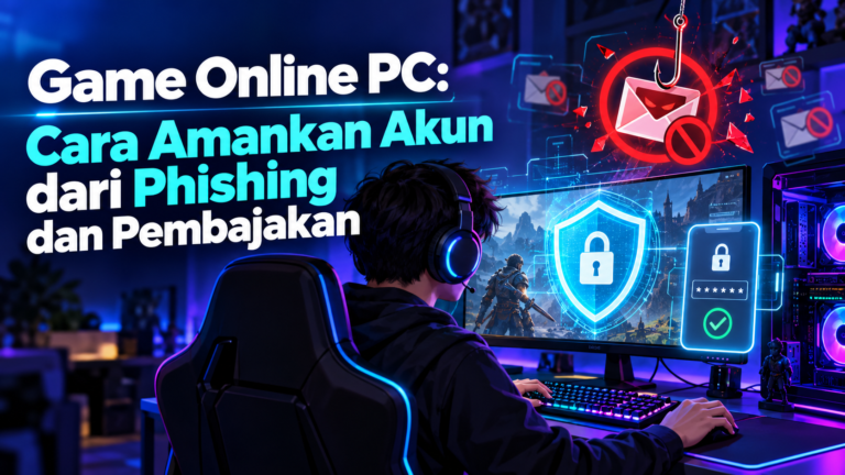 game - Game Online PC: Cara Amankan Akun dari Phishing dan Pembajakan
