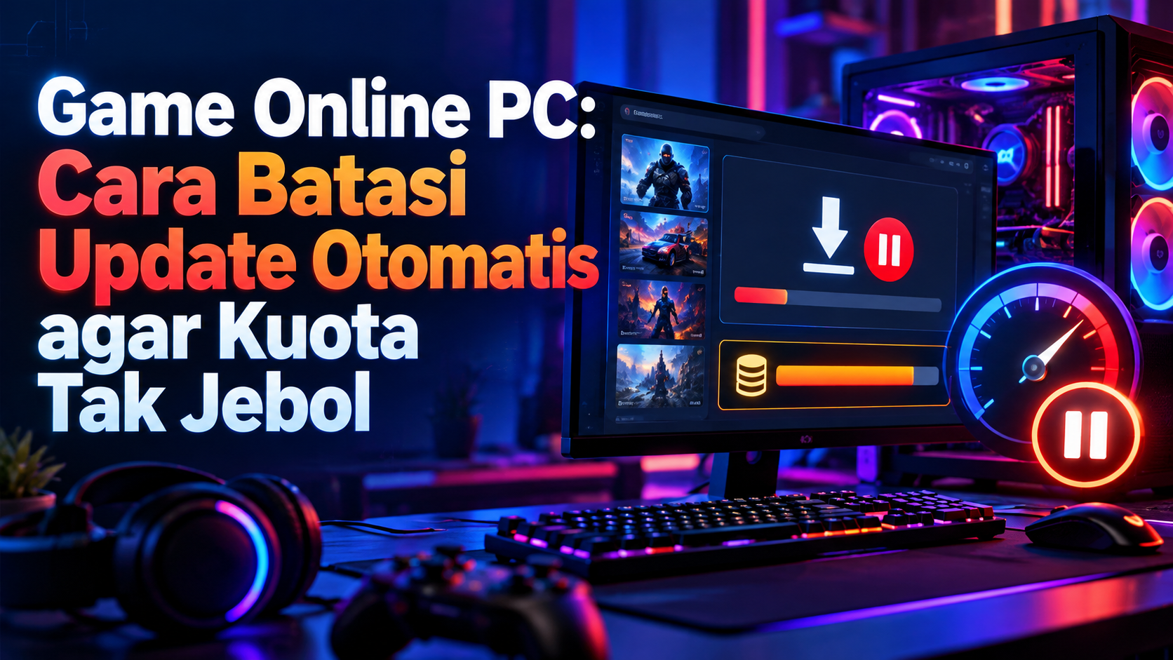 game - Game Online PC: Cara Batasi Update Otomatis agar Kuota Tak Jebol