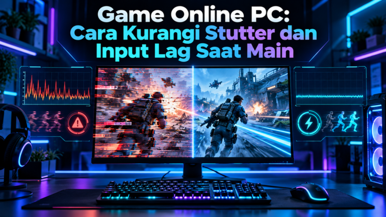 game - Game Online PC: Cara Kurangi Stutter dan Input Lag Saat Main