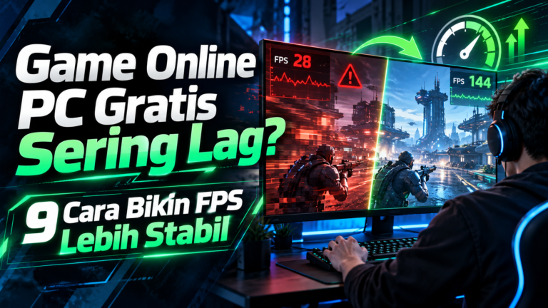 game - Game Online PC Gratis Sering Lag? 9 Cara Bikin FPS Lebih Stabil