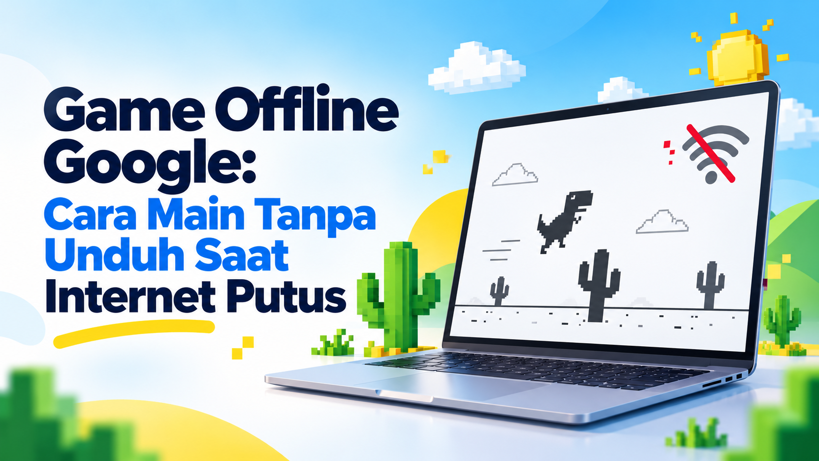 google - Game Offline Google: Cara Main Tanpa Unduh Saat Internet Putus