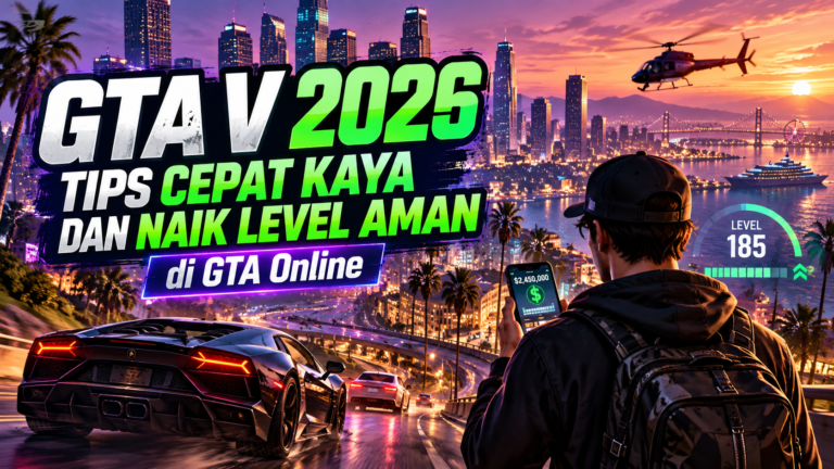 gta - GTA V 2026: Tips Cepat Kaya dan Naik Level Aman di GTA Online