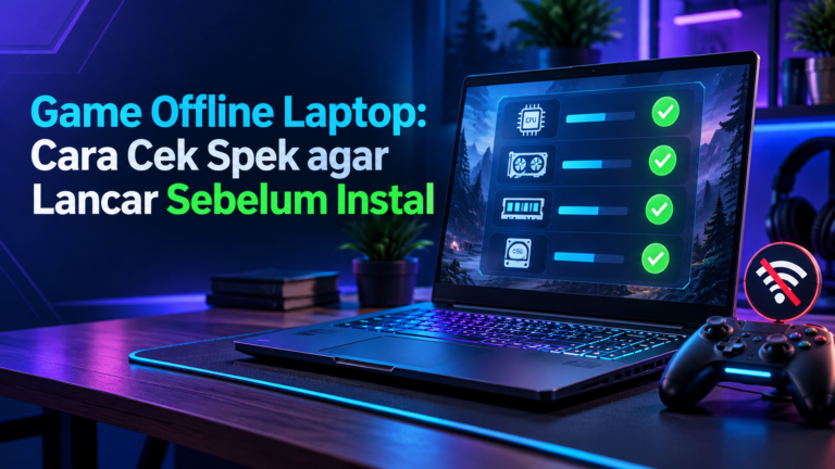 laptop - Game Offline Laptop: Cara Cek Spek agar Lancar Sebelum Instal