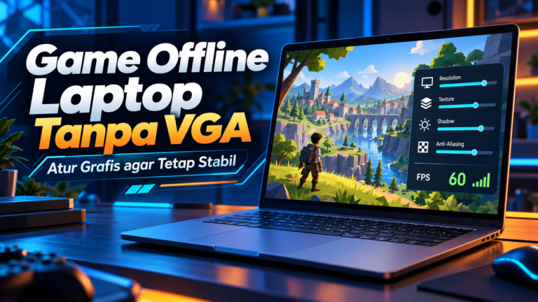 laptop - Game Offline Laptop Tanpa VGA: Atur Grafis agar Tetap Stabil