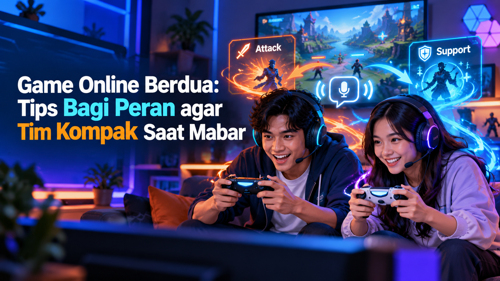 mabar - Game Online Berdua: Tips Bagi Peran agar Tim Kompak Saat Mabar