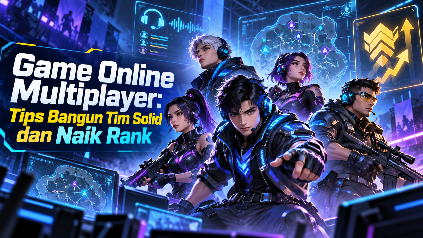 multiplayer - Game Online Multiplayer: Tips Bangun Tim Solid dan Naik Rank
