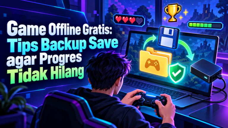 offline - Game Offline Gratis: Tips Backup Save agar Progres Tidak Hilang